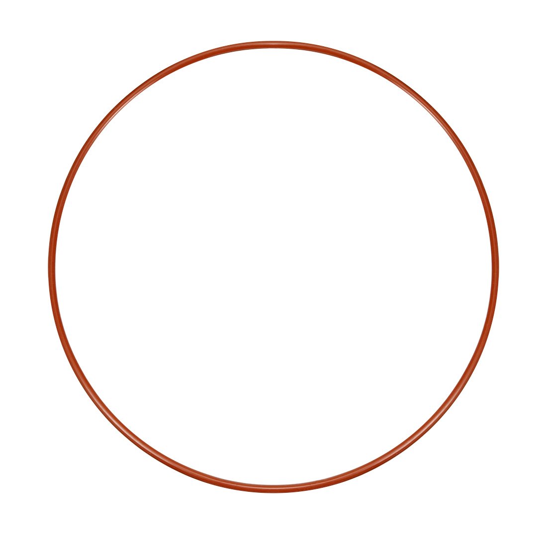 sourcingmap Silicone O-Ring, 180mm OD, 173mm ID, 3.5mm Width, VMQ Seal Rings Gasket, Red