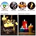 AGPTEK LED Candles Pack of 100 Flameless Tea Lights Electric Candle with Battery, Warm White