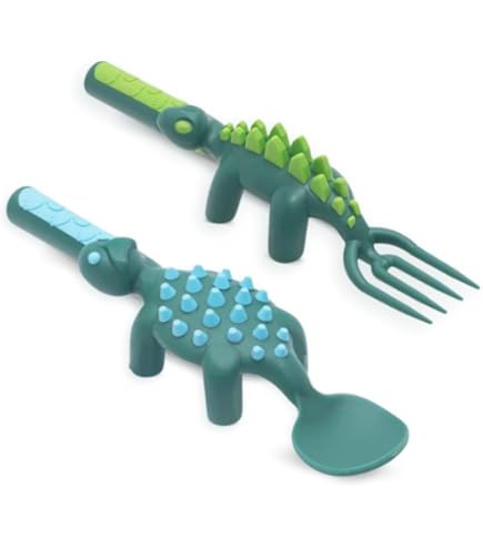 Funwares Juego de comida de dinosaurio, plato y soporte para condimentos, dinosaurio jurásico para niños pequeños