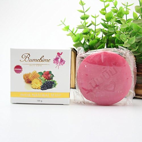 Bumebime X3 Whitening Soap Mask Natural Brightening Skin Care White Face 100g