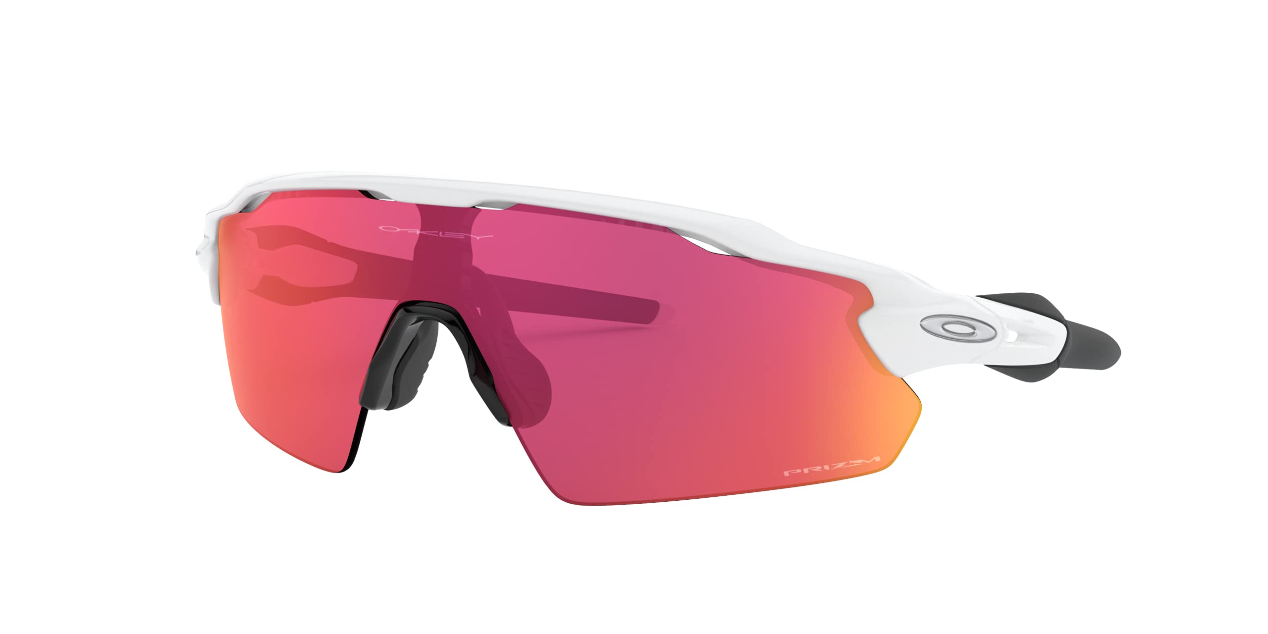 Oakley OO9211 Radar EV Pitch Gafas de sol rectangulares para hombre, blanco pulido/Prizm Field, 38 mm