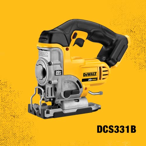 DEWALT 20V MAX XR Jig Saw, 3,000 Blade Speed, Cordless, Brushless Motor