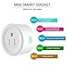 Avatar Controls Smart Plugs Wi-Fi Outlet - Smart Plugs That Work with Alexa Smart Life, Timer ON/Off Plug, Schedule Built-in App, Mini Wireless Socket, No Hub Required, 2 Pack