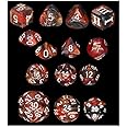 Mage Bullets - 14 Unusual Dice Set Approved for Use with Dungeon Crawl Classics - DCC - Unleashed Arcana