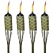 TIKI Brand 57-Inch Luau Bamboo Torches - 4 pack primary
