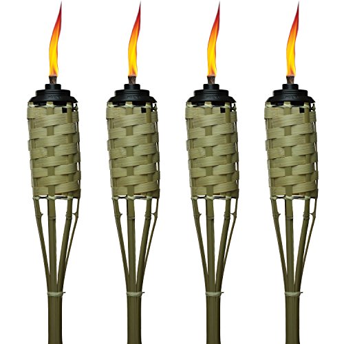 Tiki Brand 57 Inch Luau Bamboo Torches Tiendamia Com