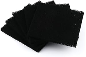 FIXFANS 5pcs Anti-static Activated Carbon Filter Sponge for 493 Solder Smoke Absorber ESD Fume Extractor 130x130x10mm
