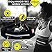 Running Belt with BONUS 2 Packs USB Rechargeable LED Safety Lights Armband - Reflective Waist Band - iPhone X 6 7 8 Phone Holder Fanny Pouch - Night Runners Gear/Accessories for Men and Women