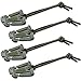 DYZD Molle Web Dominators with Elastic String, Durable Tactical Strap Management Tool, Backpack Accessories, Tactical Gear Clip, Multipurpose Fastener (OD Green, 4PCS)