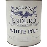 General Finishes Water Based White Poly Satin Gallon