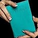 Passport Cover, Case, Holder for Travel, Animal Friendly Leather, 10 Colors - Light Blue
