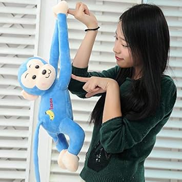 mono de peluche brazos largos