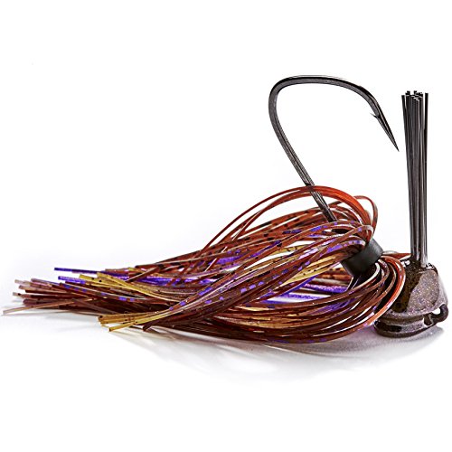 BiCO Baccarac Jig Lead Free Bass Jigs (PB & J, 3/4 oz)