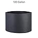 Oppolite 100 Gallon 6-Pack Round Fabric Fabric Aeration Pots Container for Nursery Garden and Planting Grow (100 Gallon/6 Pack)thumb 1