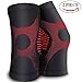 CXYSY Men and Women Knee Brace Support Compression Sleeves for Arthritis, Running, Biking, Basketball Sports, Joint Pain Relief,Injury Recovery Red Medium