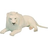 Hansa White Lion Collectible Plush, White, 39"