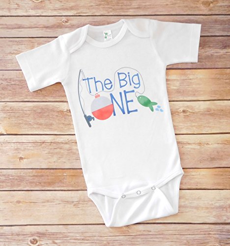 First Birthday Outfit - The Big One - Fishing Theme