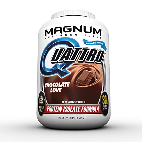 Magnum Quattro Isolate Protein Powder - Chocolate Love (4lb - 57 Servings)