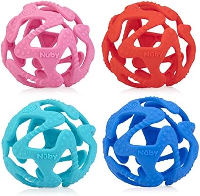 nuby tuggy teething ball