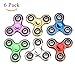 SCIONE Fidget Spinner 5 Pack Rainbow Hand Finger Stress Relief Reducer Toys for Adult Kids EDC ADHD Anxiety Toy
