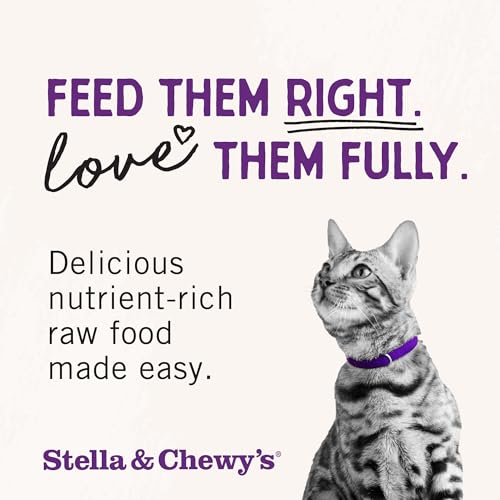 STELLA & CHEWY’S FREEZE-DRIED RAW CAT DINNER MORSELS – PREMIUM TURKEY RECIPE WITH 98% FARM-RAISED MEAT & ORGANS – NATURAL GRAIN-FREE CAT & KITTEN FOOD – MADE IN USA – 3.5 OZ