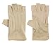 JURUAA Mens Sun Screen Gloves UV Sun Gloves UPF Lightweight UV Driving Gloves Khaki