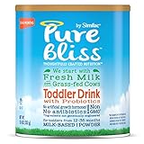 Pure Bliss by Similac Toddler Drink with Probiotics, Starts with Fresh Milk from Grass-Fed Cows, 12.4 ounces (Pack of 4)