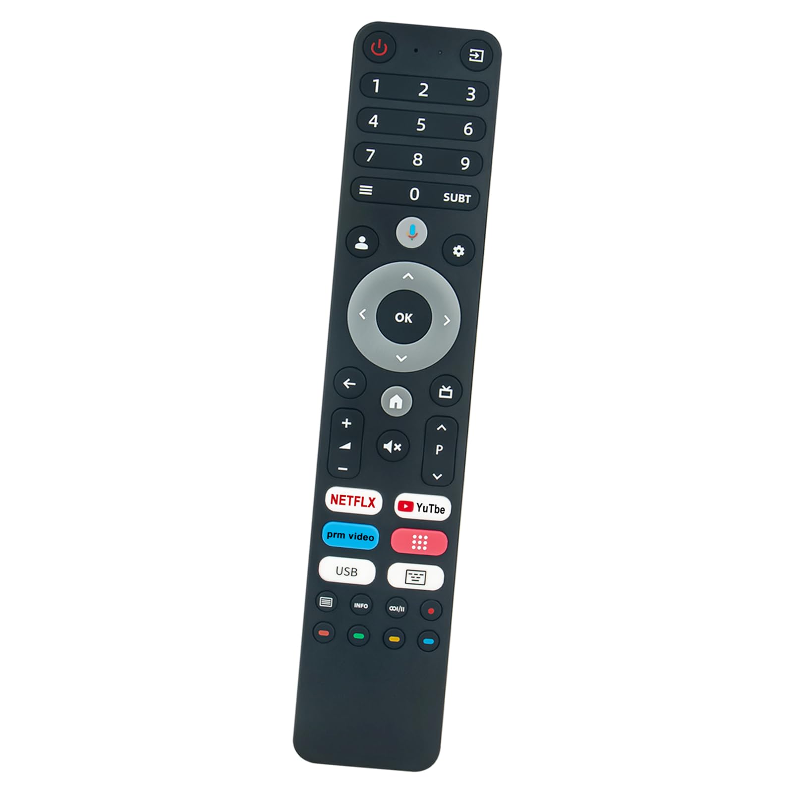 VINABTY Replacement Voice Remote Control Compatible with Strong Compatible with BLAUPUNKT Compatible with kogan KALED43U94TA KALED50U94TA KALED55U94TA KALED65U94TA KALED75U94TA