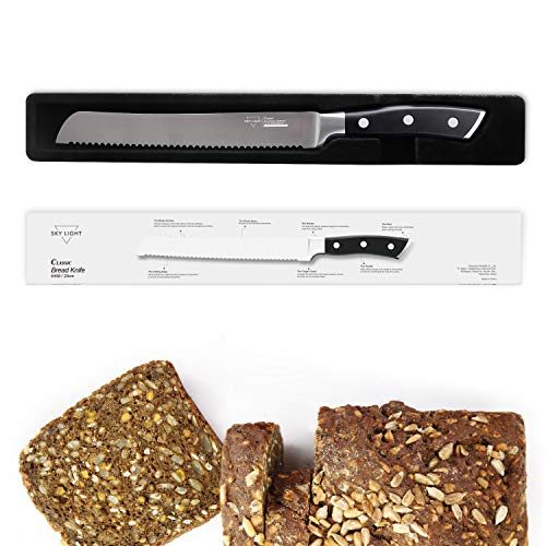 6 Serrated+Germany+Stainless+Kitchen+Ergonomic