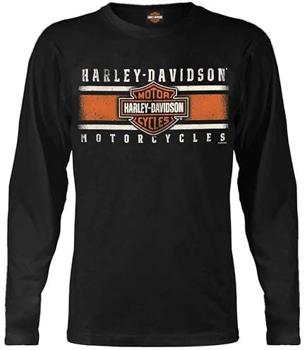 Amazon.com: Harley-Davidson Men's Shirt Heritage H-D Long Sleeve