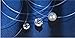 QTMY Transparent Clear Invisible Chain Crystal String Cord Rhinestone Zircon Pendant Necklace (8mm)