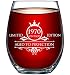 1970 50th Birthday Gifts for Women and Men Wine Glass - Funny Vintage Aged To Perfection - Anniversary Gift Ideas for Mom Dad Husband Wife - 50 Year Old Party Supplies Decorations for Him, Her - 15oz