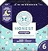 The Honest Company Overnight Sleepy Sheep Diapers | Sustainably Harvested and Plant-Derived Materials | Hypoallergenic | Size 6 (42 Count) primary