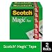 Scotch Brand Magic Tape, Numerous Applications, Engineered for Repairing, Great for Gift Wrapping, 3/4 x 1000 Inches, Boxed, 2 Refill Rolls (810K2) primary