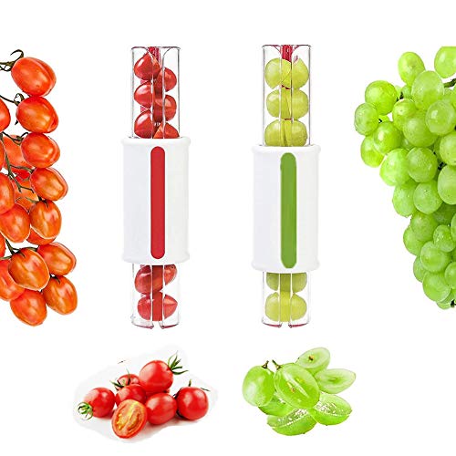 Grapes Cutter Tomatoes Cherry Slicer,Fast and Easy Large Amount of Salad, Grape Slicer For Kids Frui - //coolthings.us