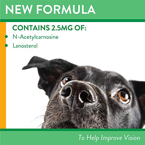 Plush Paws Products Advanced Lanosterol Solution + NAC Dog Eye Care Therapeutic Pet Eye