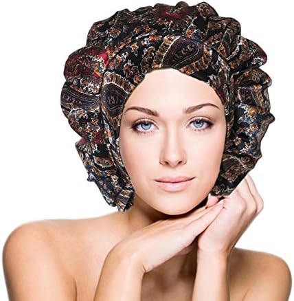 VanGoBeauty Double Layers Silk Cap Gentle Touch One Size