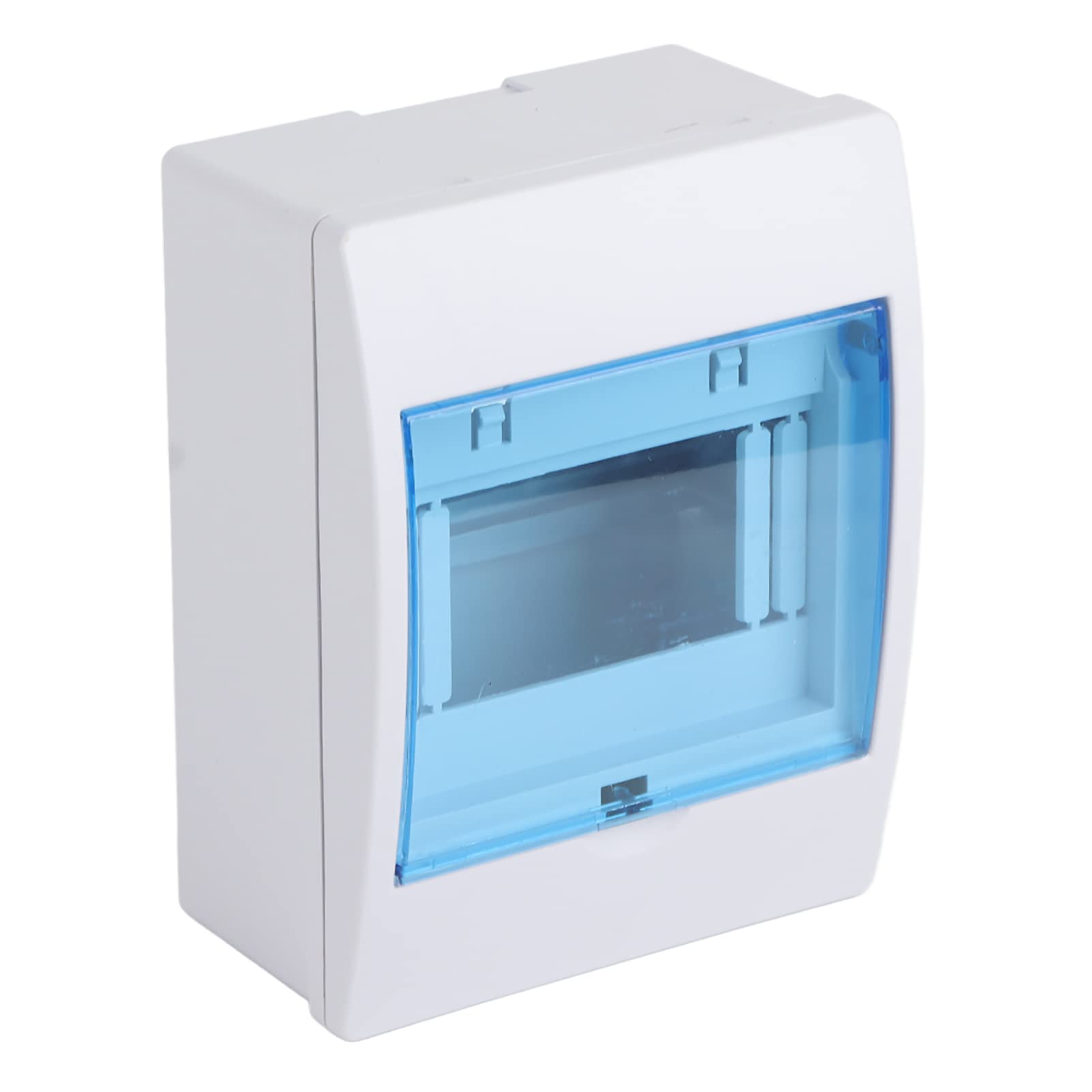 BORDSTRACT 1Pcs Plastic Distribution Protection Box, Circuit Breaker Distribution Box for Indoor 4 to 6 Ways Circuit Breaker