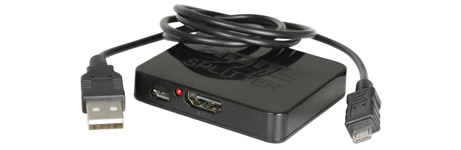 Mini HDMI Splitter 1x2