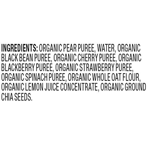 image for Plum Organics Mighty 4, Organic Toddler Food, Pear, Cherry, Blackberry