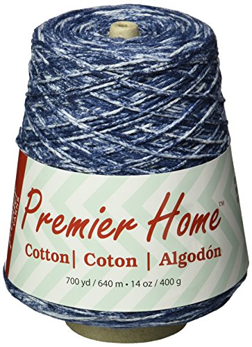 Premier Yarns 1032-02 Home Cotton Yarn - Multi Cone-Denim Splash