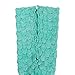 AmyHomie Mermaid Tail Blanket, Girls Mermaid Blanket for Kids Soft Crochet Sleeping Bag, Mermaid Gift for Christmas(ScaleMint,Kids)