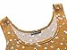 FENSACE Womens Sleeveless Scoop Neck Summer Beach Midi A Line Tank Dress, 17030-29, Large