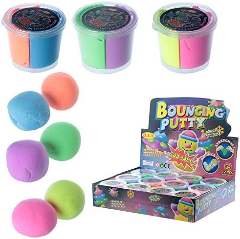 Two Tones Bouncing Putty, Assorted, Extra Small