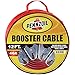 Pennzoil Jumper Cable 4 Gauge 12 Foot 500A Heavy Duty Battery Booster for Most Cars Trucks Vans SUVs - Includes Handy Travel/Storage Bag