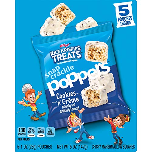 Kellogg's Rice Krispies Treats Snap, Crackle, Poppers, Crispy