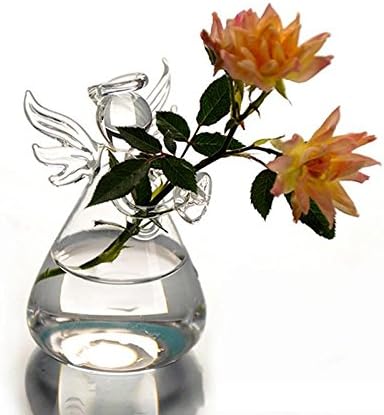 US OFTENBUY LIMITED 1 PC Cool Angel Crystal Glass Vase Creates You A Romantic Dinner,Party Or Wedding