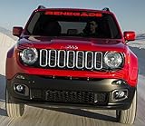 JEEP RENEGADE WINDSHIELD DECAL (RED COLOR) 40 INCH