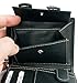 FLW Men's Gray Biker's Genuine Leather Wallet with 20 Inch Long Chain to Hang