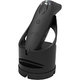 SocketScan S740, Universal Barcode Scanner, Black &amp; Black Dock